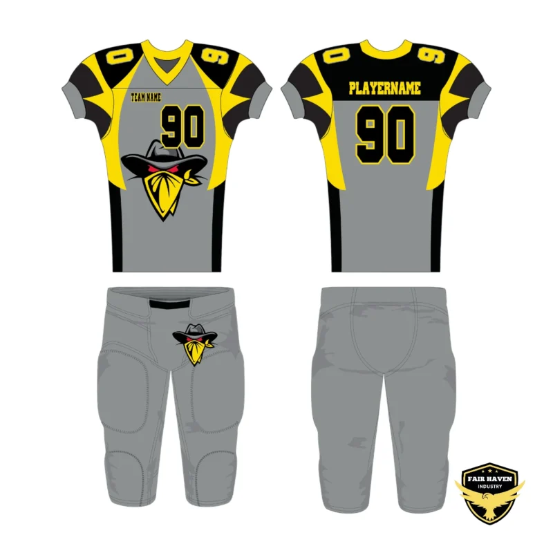 Custom American Football Uniform Design