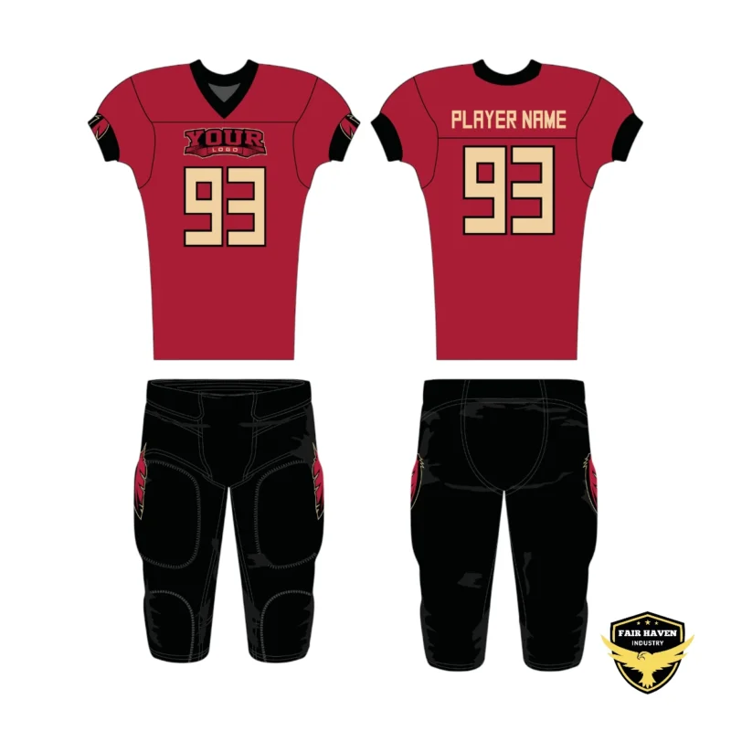 Custom American Football Uniform Design