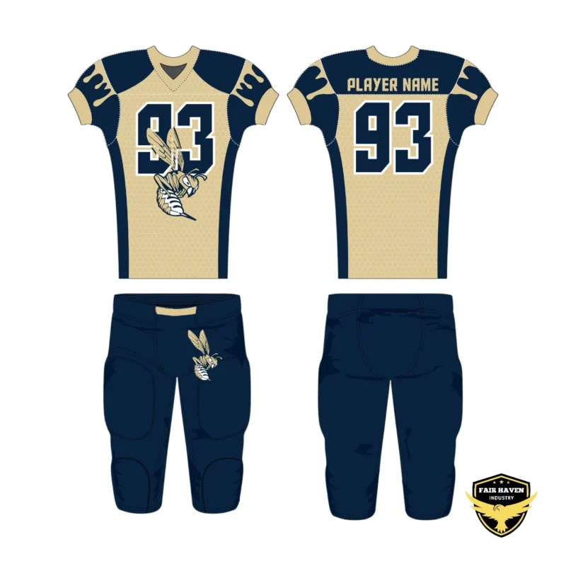 Custom American Football Uniform Design