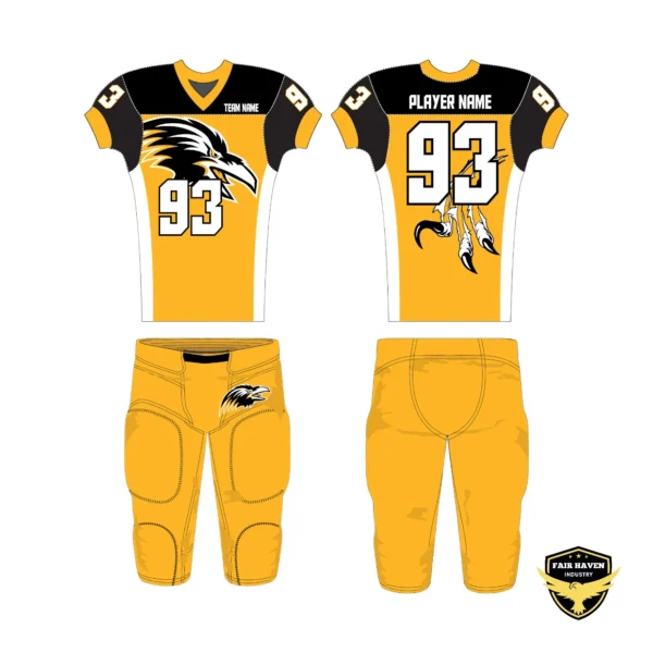 Custom American Football Uniform Design Custom American Football Uniform Design