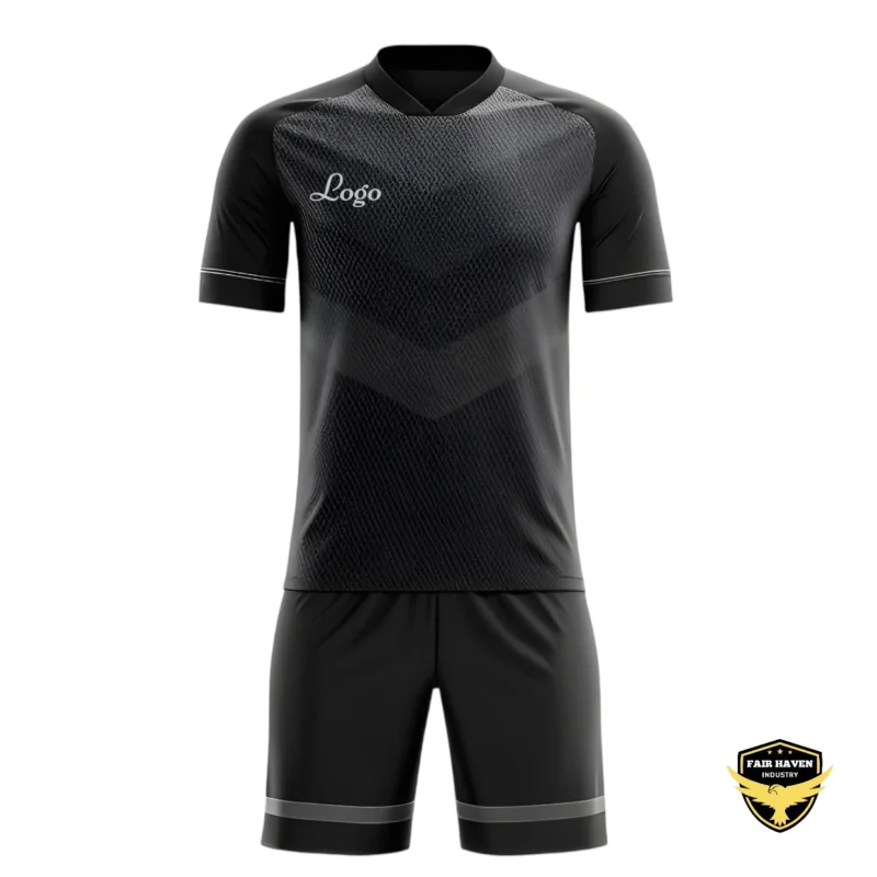 Custom Soccer Uniform (Black)