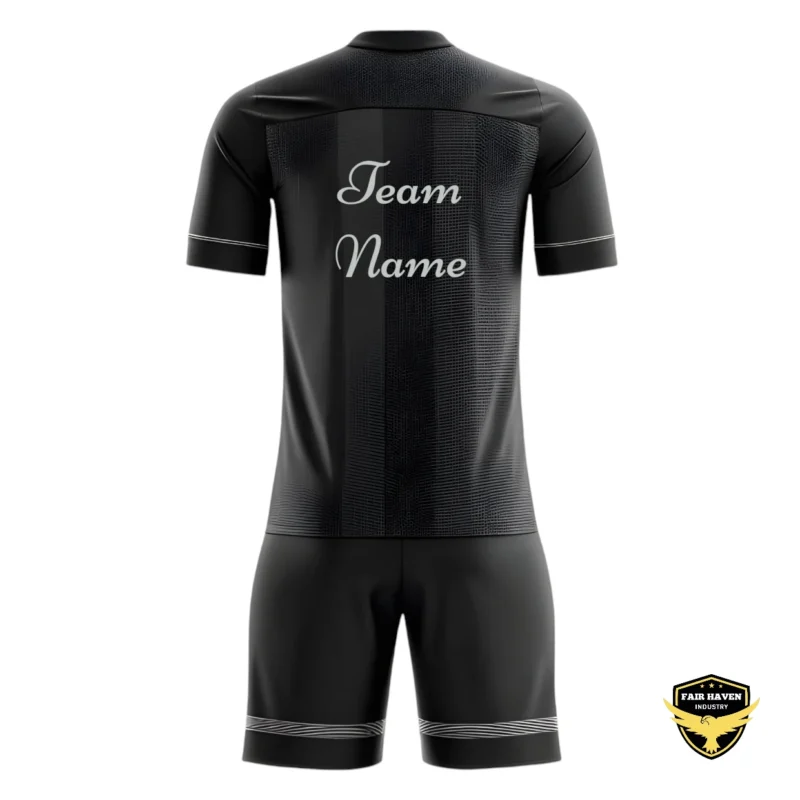 Custom Soccer Uniform (Black)