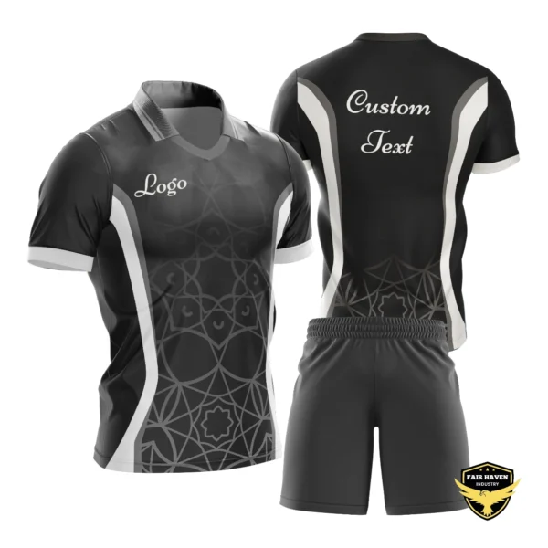 Custom Soccer Uniform (Black)