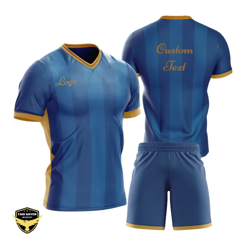 Custom Soccer Uniform (Blue)