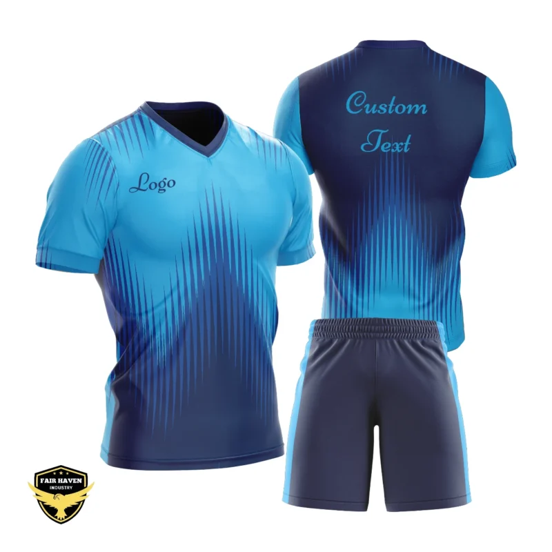 Custom Soccer Uniform (Blue)