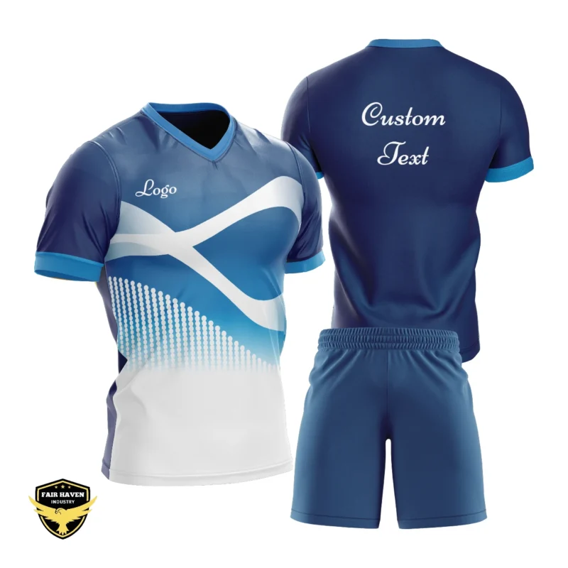Custom Soccer Uniform (Blue)