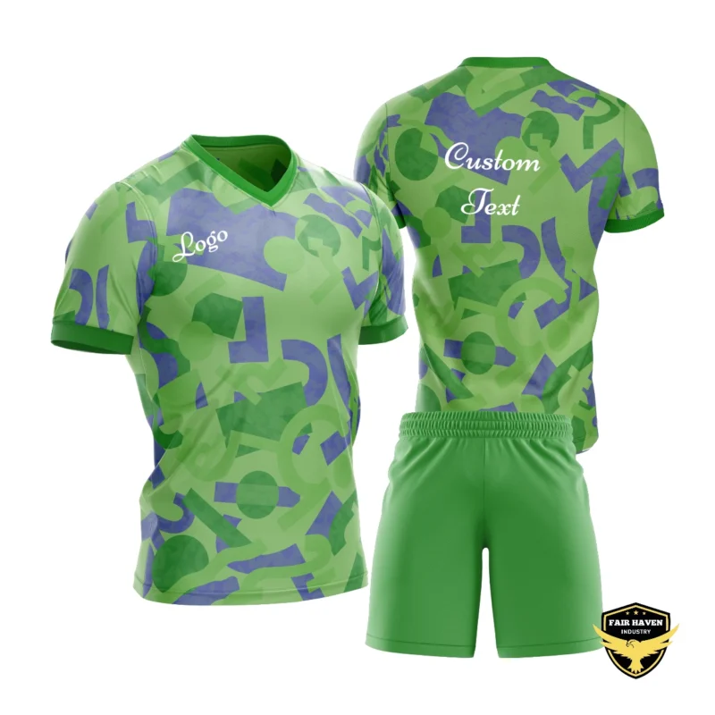 Custom Soccer Uniform (Green)