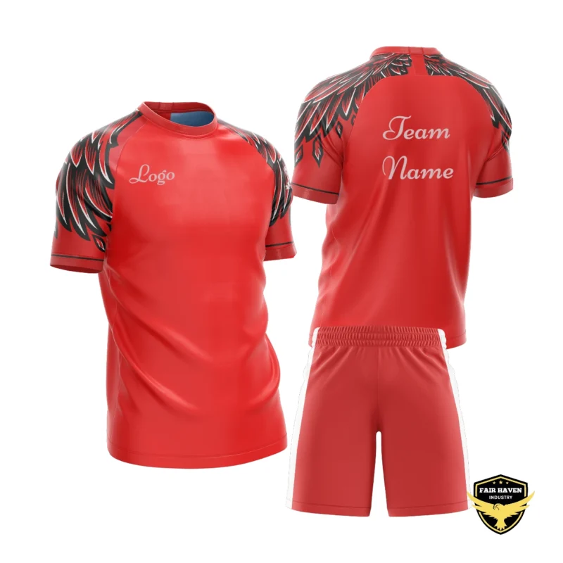 Custom Soccer Uniform (Red)