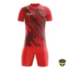 Custom Soccer Uniform (Red)