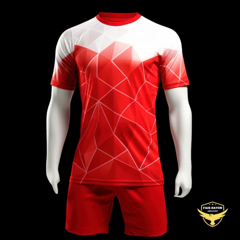Custom Soccer Uniform (Red)