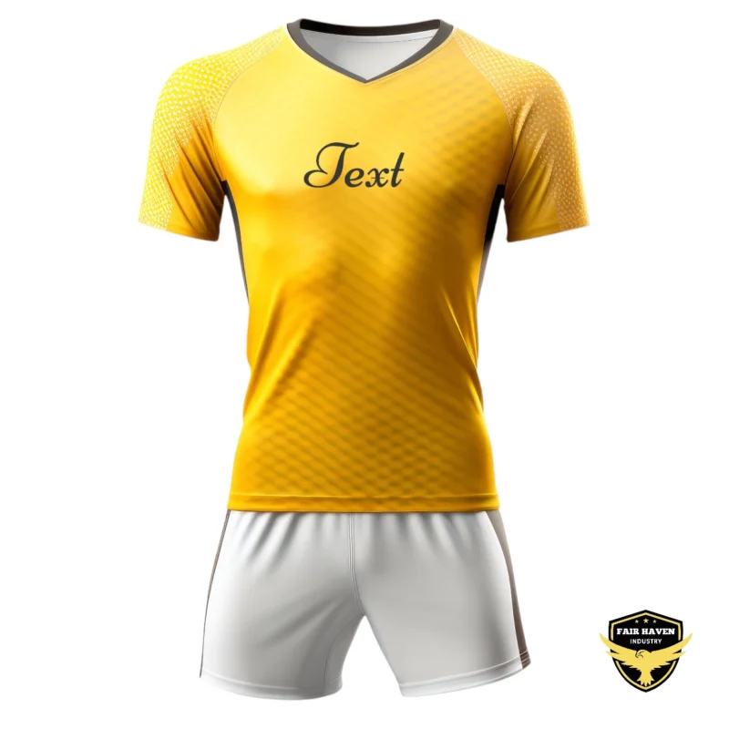 Custom Soccer Uniform (Yellow)