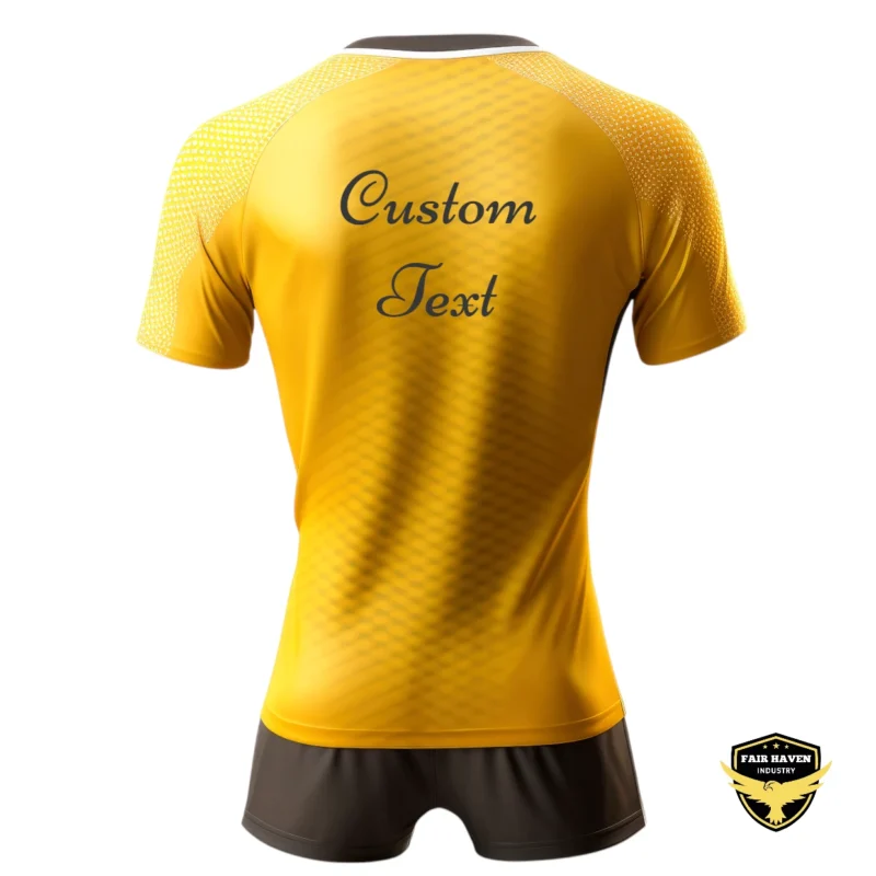 Custom Soccer Uniform (Yellow)