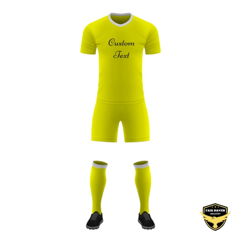 Custom Soccer Uniform (Yellow)