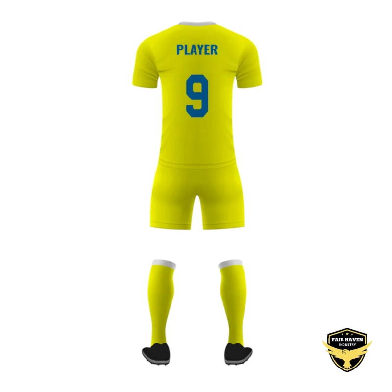 Custom Soccer Uniform (Yellow)