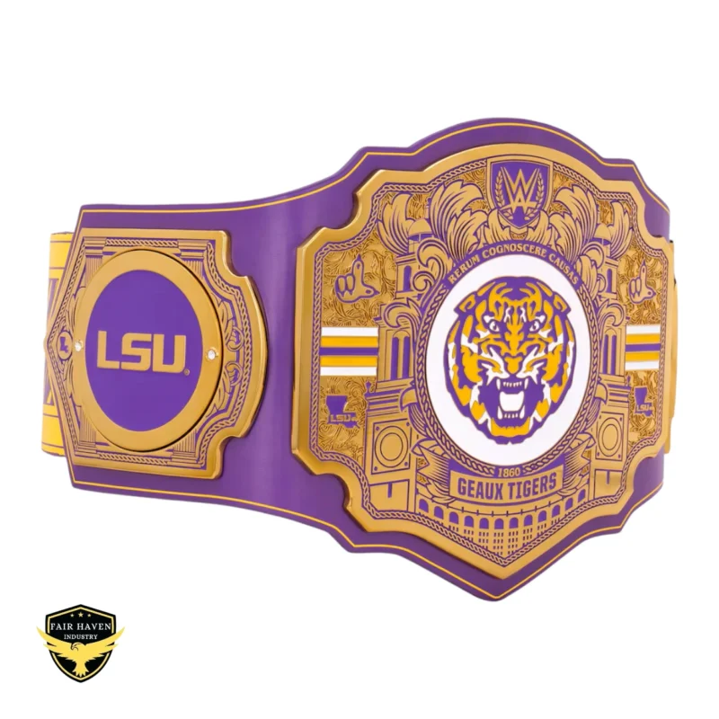 LSU Tigers WWE Legacy Title Belt