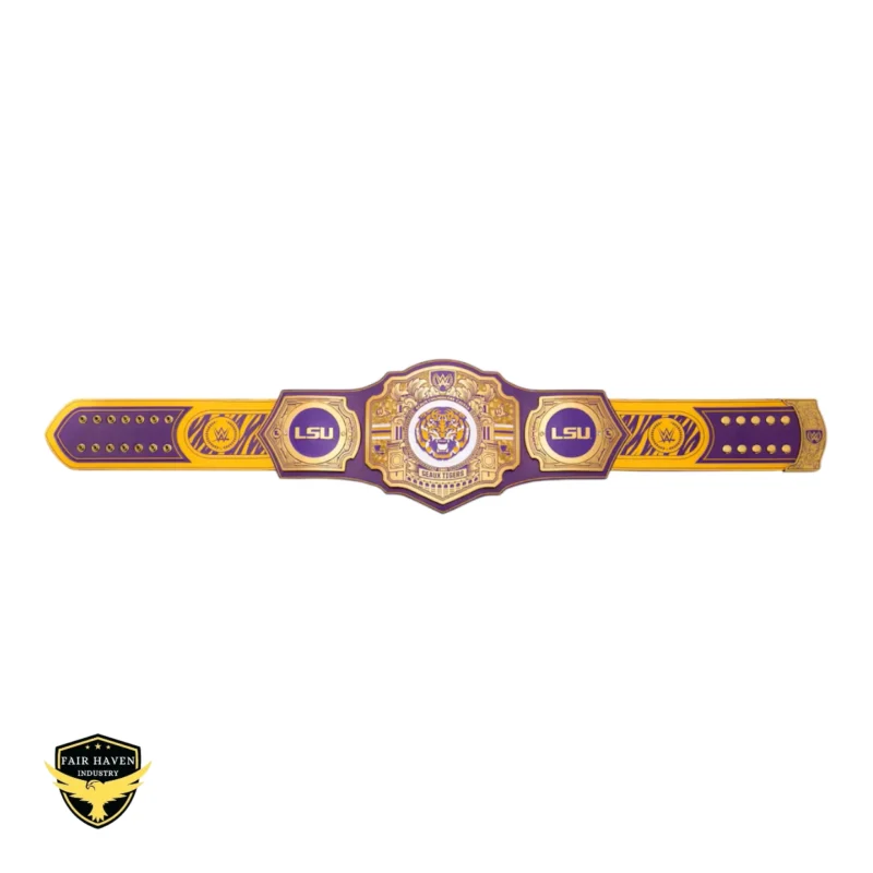 LSU Tigers WWE Legacy Title Belt