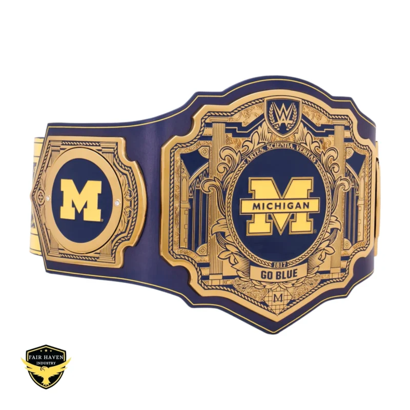 Michigan Wolverines WWE Legacy Title Belt