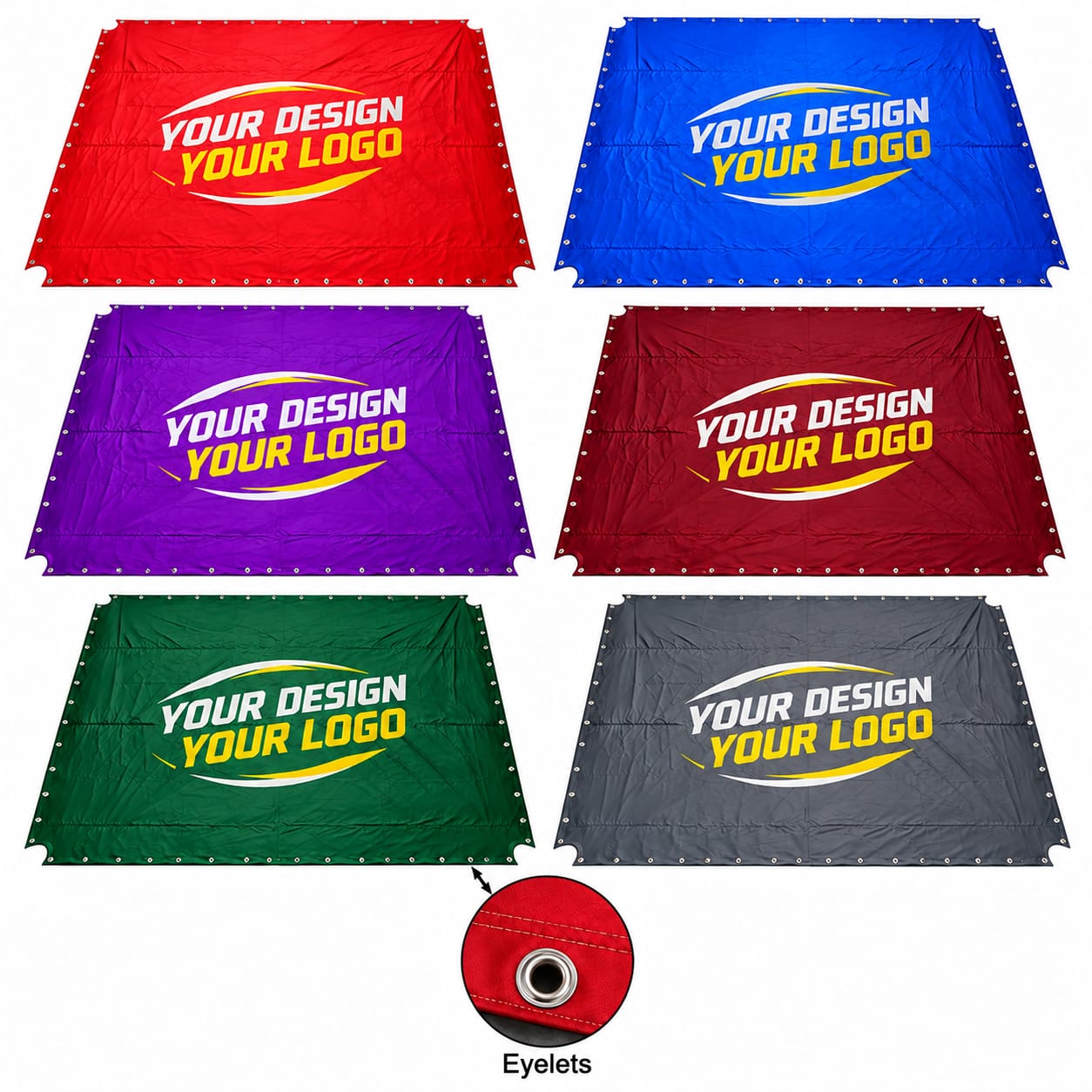 Custom Professional Ring Canvas Mat Cover - Image 4